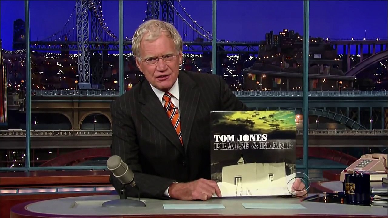 Tom Jones -  Burning Hell - Letterman