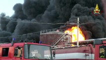 Palermo - Esplosione di deposito carburanti (03.08.15)