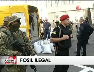 Ukraina Sita 3 Ton Fosil Pohon Senilai Rp4,5 Miliar