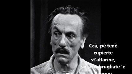 Eduardo De Filippo: " 'O PPARLA' NFACCIA " - Le Videopoesie di Gianni Caputo