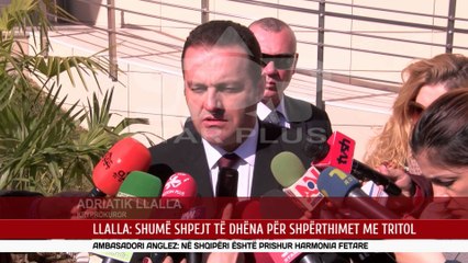 LLALLA: SHUMË SHPEJT TË DHËNA PËR SHPËRTHIMET ME TRITOL