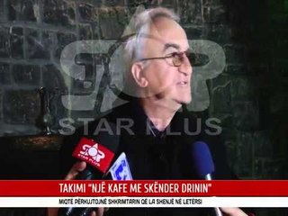 TAKIMI “NJË KAFE ME SKËNDER DRININ”