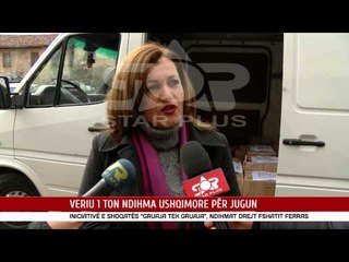 VERIU 1 TON NDIHMA USHQIMORE PËR JUGUN