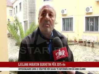 GJEGJANI MIRATON BUXHETIN PËR 2015 ËN
