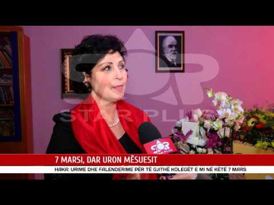 7 MARSI, DAR URON MËSUESIT