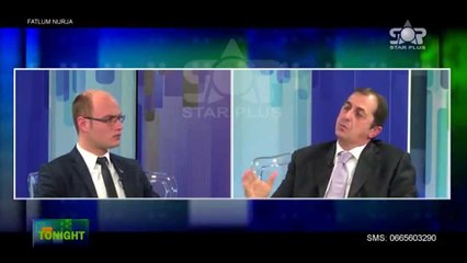 Tonight - Star Plus Tv - I ftuar në studio Fatlum Nurja
