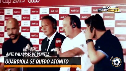 Rafa Benítez dejó 'anonadado' a Pep
