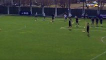 La afición de Tigres acompaña al equipo en el entrenamiento en Buenos Aires