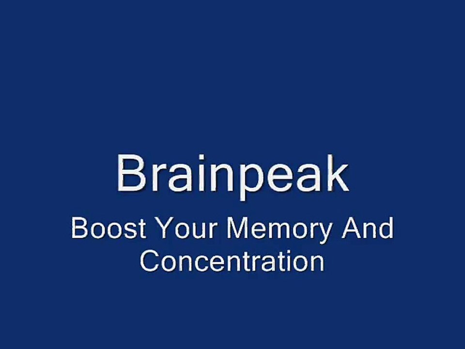 Brainpeak - Best Formula For Enhancing Brain Power