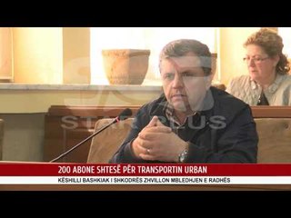200 ABONE SHTESË PËR TRANSPORTIN URBAN
