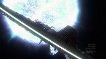 Stargate Universe - Destiny Dives Into A Blue Supergiant