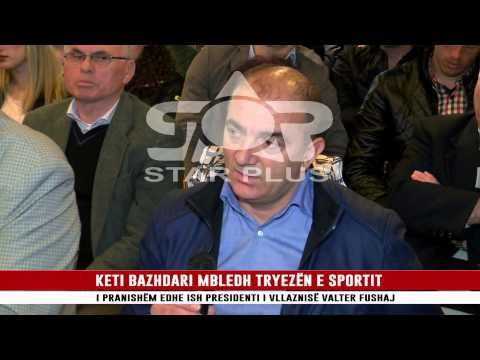 KETI BAZHDARI MBLEDH TRYEZËN E SPORTIT