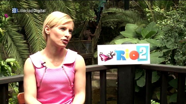 Entrevista a Soraya Arnelas por la película 'Rio 2'
