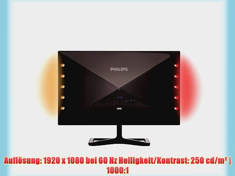 Philips 278G4DHSD 686 cm (27 Zoll) LED-Monitor (VGAHDMI USB 7ms Reaktionszeit) hochglanz-schwarz
