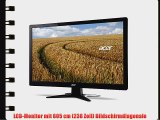 Acer G246HYLbmjj 60 cm (24 Zoll) Monitor (VGA HDMI 6ms Reaktionszeit) schwarz