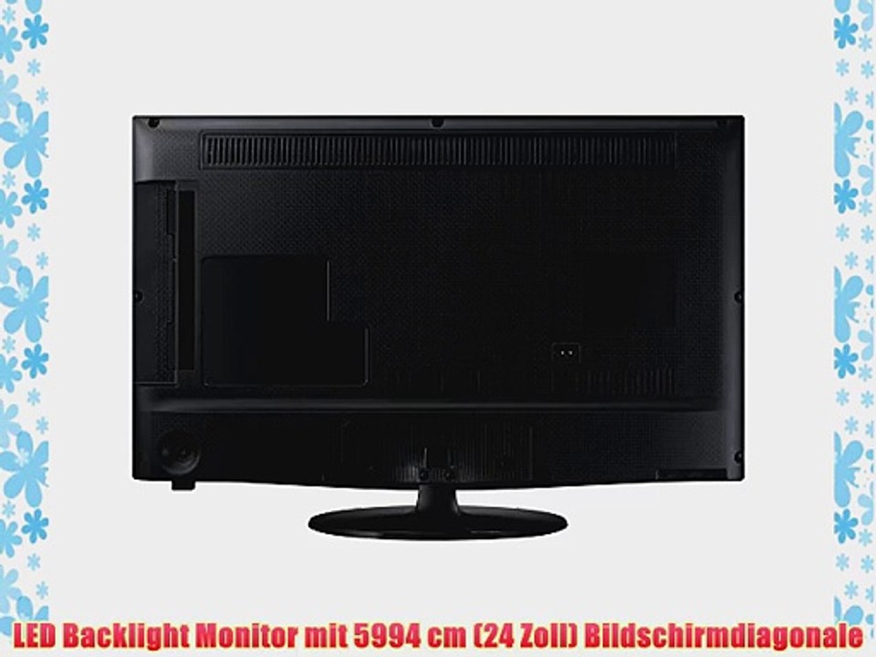 Samsung T24D310ES 61 cm (24 Zoll) LED-Monitor (HDMI USB SCART 5ms Reaktionszeit) schwarz-gl?nzend