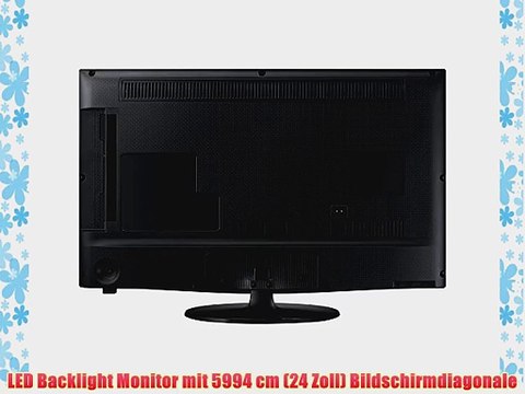 Samsung T24D310ES 61 cm (24 Zoll) LED-Monitor (HDMI USB SCART 5ms Reaktionszeit) schwarz-gl?nzend