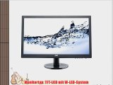 AOC e2460Sh LED-Monitor 6096 cm (24 Zoll) (VGA HDMI DVI 1ms Reaktionszeit) schwarz