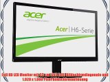 Acer H226HQLbmid 546 cm (215 Zoll) Monitor (VGA DVI HDMI 5ms Reaktionszeit) schwarz