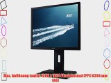 Acer B196Lymdr 48 cm (19 Zoll) Monitor (VGA DVI 5 ms Reaktionszeit) dunkelgrau