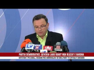PARTIA DEMOKRATIKE: QEVERIA LARG DUART NGA BLUZAT E BARDHA