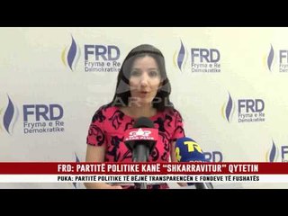 FRD: PARTITË POLITIKE KANË “SHKARRAVITUR” QYTETIN