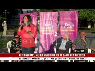 KETI BAZHDARI, ME NJË VIZION DHE IDE TË QARTË PËR SHKODRËN
