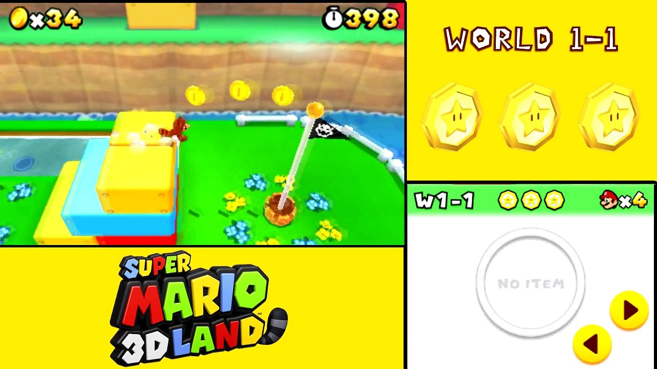 Super Mario 3D Land - World 1