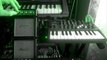 Arturia Microbrute through Marshall MS-4 micro guitar amp (Kraftwerk - The Robots riff)