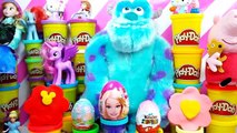 Kinder surprise Eggs Peppa Pig Frozen Play Doh Tom and Jerry Minnie LPS