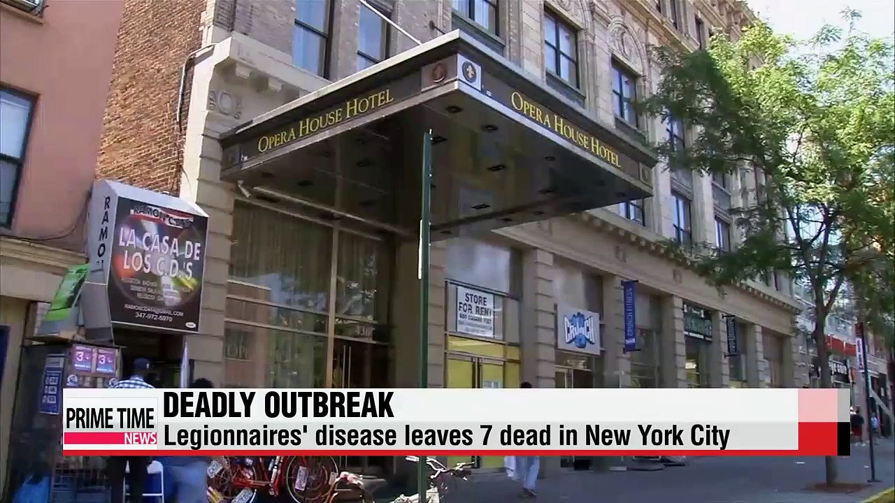 Legionnaires' disease outbreak in New York leav...