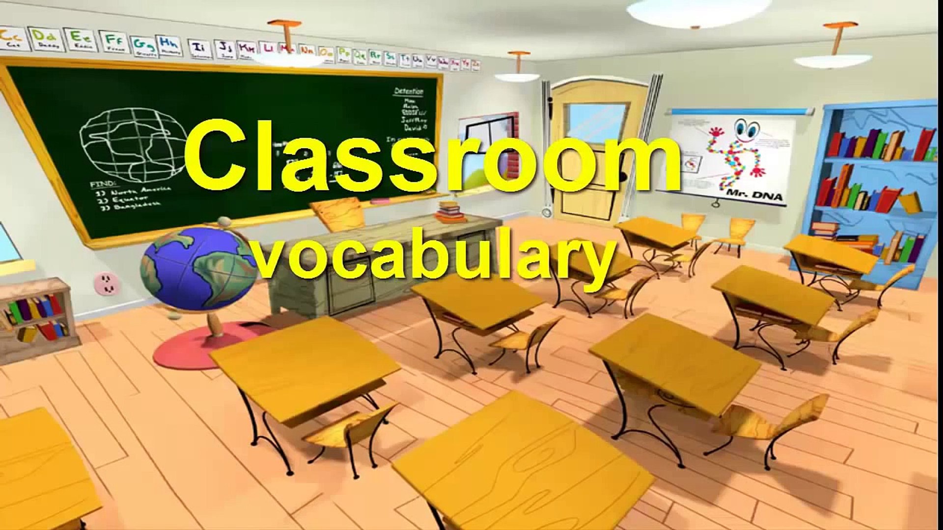 ⁣Classroom Vocabulary Learn English Vocabulary - Learning English Fast