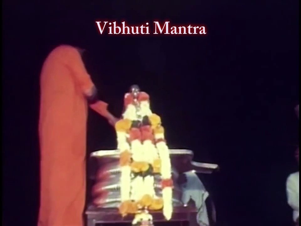 Vibhuti Mantra - Paramam Pavithram Baba Vibhutim