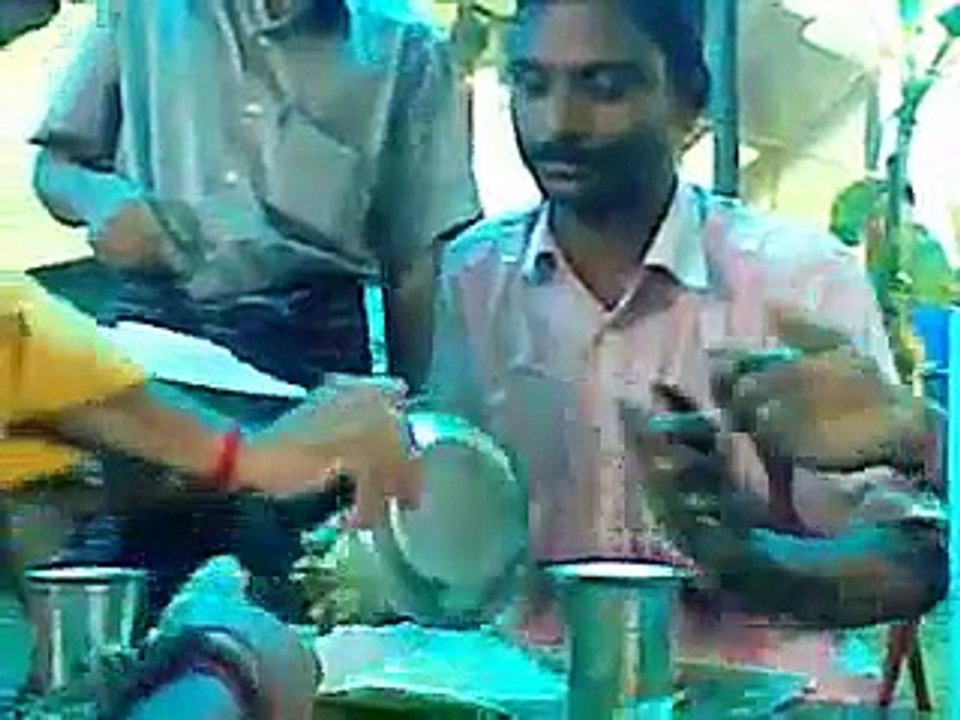 Man Eating Food Very Fast HaHaHa Very Funny