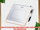 Genius EG-PEN I405 Funk Grafik-Tablett PC/Mac Grafiktablett mit Stift Induktionsmaus