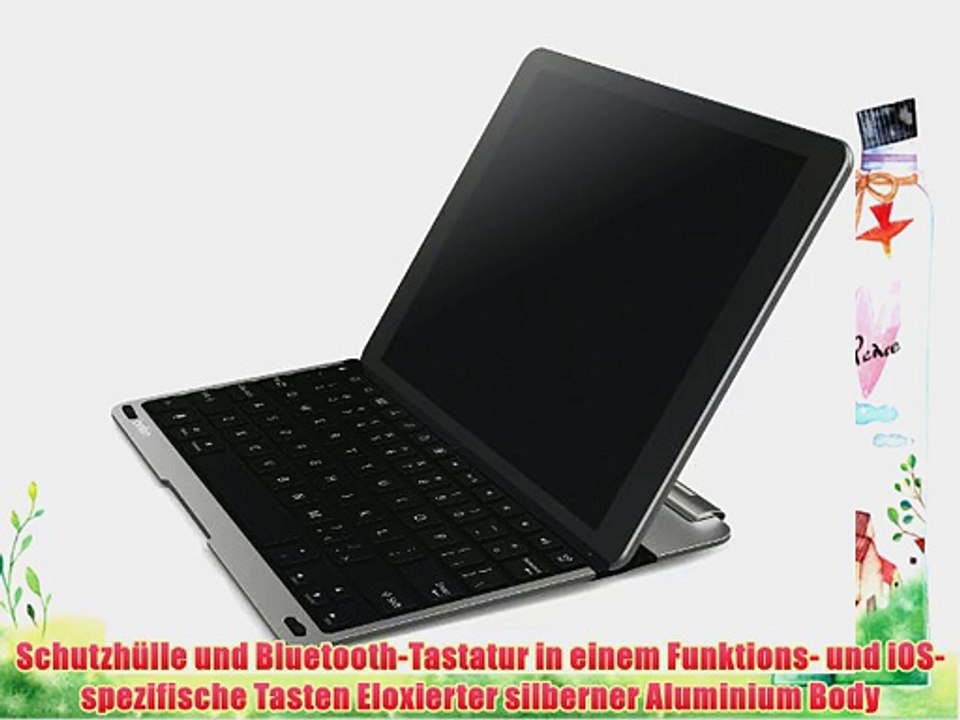 Belkin FastFit Case mit Keywords (Autowake-Funktion geeignet f?r Apple iPad Air) grau