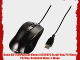 Hama AM-5100 Optical Mouse 012090PC Scroll-Rad PC-Maus PC/Mac Notebook-Maus 2-Wege