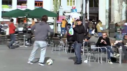 Cristiano Ronaldo surprises a kid on a Madrid's street 2015 [FULL VIDEO] by www.dailyhungamma.com