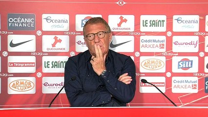 La conférence de presse d'Alex Dupont avant Brest - Nîmes