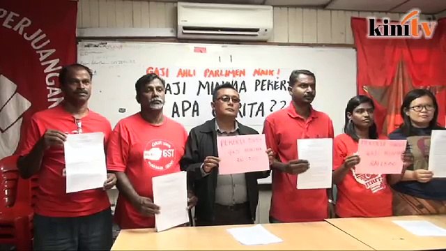 'MPs give themselves pay hike, minimum wage remains stagnant'