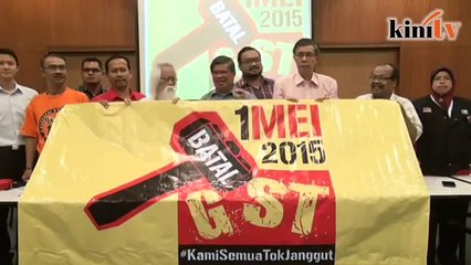 May Day anti-GST rally details revealed