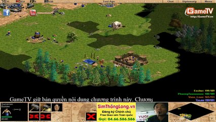 AOE Highlights, Map Large Summer và Assyrian vẫn biết cách làm thế nào để chống lại được 2 Shang.