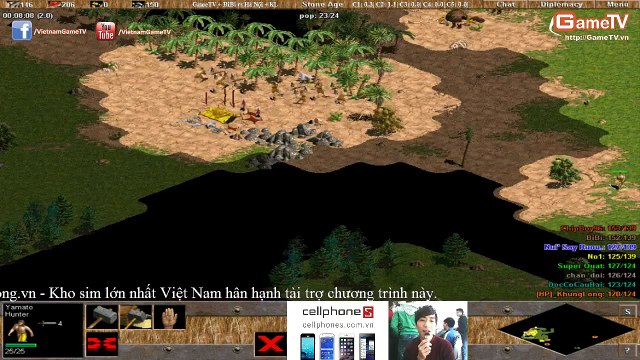 GameTV + BiBi vs Hà Nội + Khủng Long ngày 18-12-2014 C2T3