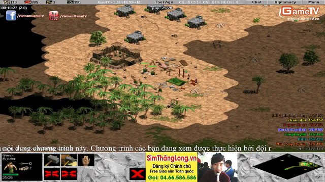 GameTV + BiBi vs Hà Nội + Khủng Long ngày 18-12-2014 C2T2