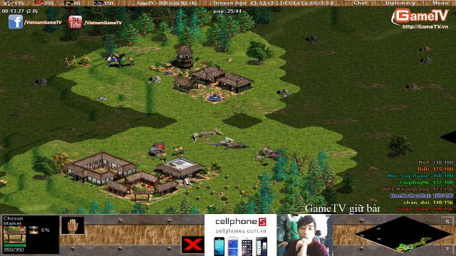 GameTV + BiBi vs Hà Nội + Khủng Long ngày 18-12-2014 C2T5