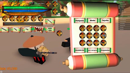 ROBLOX GAMEPASS PREVIEW / [BETA V0.038] Naruto RPG : Minato Companion.