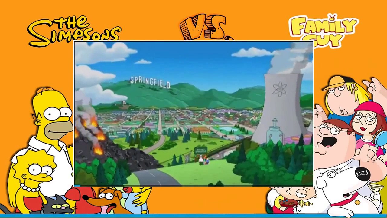 משפחת סימפסון ואיש משפחה נפגשים סוף סוף
