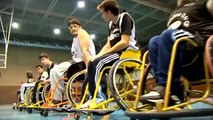 Escuela de baloncesto en silla de ruedas de Fundación ONCE