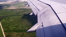 American Airlines Boeing 757-200 Landing and Taxi at DFW