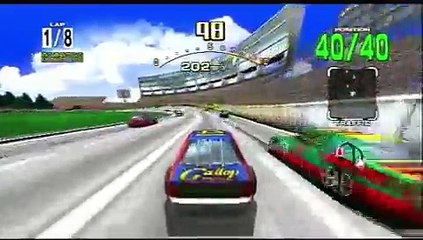 Daytona USA - Gameplay (PS3)